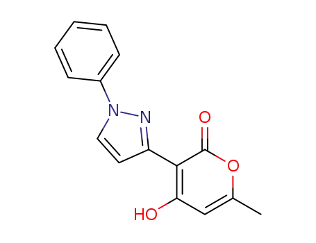 3-(4-hydroxy-6-methyl-2-oxo-2H-pyran-3-yl)-1-phenylpyrazole
