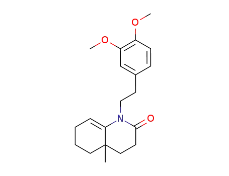 1-[2-(3,4-dimethoxyphenyl)ethyl]-4a-methyl-3,4,4a,5,6,7-hexahydro-1H-quinolin-2-one
