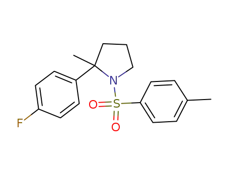 2-(4-fluorophenyl)-2-methyl-1-tosylpyrrolidine