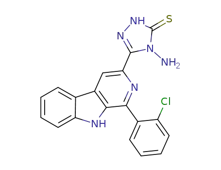C<sub>19</sub>H<sub>13</sub>ClN<sub>6</sub>S
