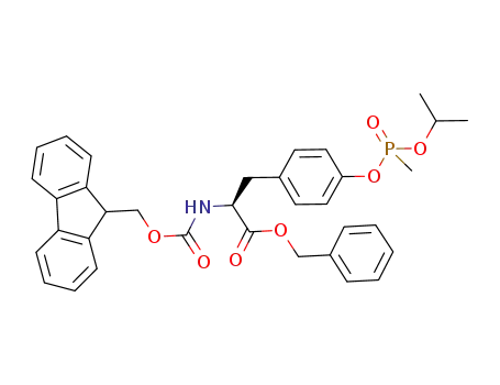 Fmoc-tyrosine(O-isopropyl methylphosphonate) benzyl ester