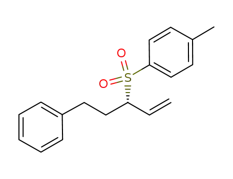 (S)-1-methyl-4-((5-phenylpent-1-en-3-yl)sulfonyl)benzene