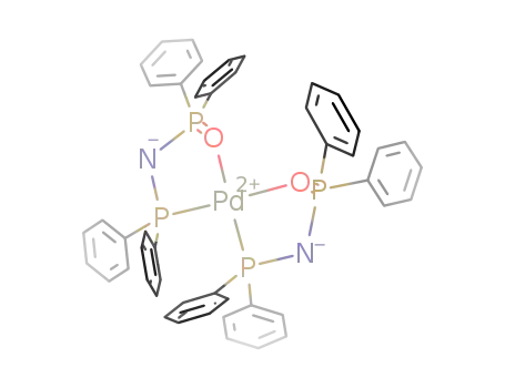 cis-[Pd(Ph<sub>2</sub>PNP(O)Ph<sub>2</sub>-P,O)2]