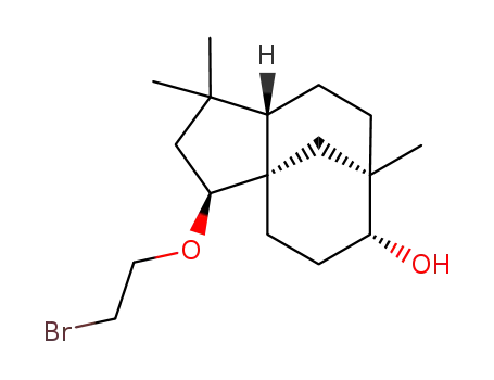 Molecular Structure of 357186-68-6 (2β-(2-bromoethoxy)clovan-9α-ol)