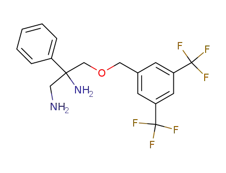 3-(3,5-bis-trifluoromethyl-benzyloxy)-2-phenyl-propane-1,2-diamine