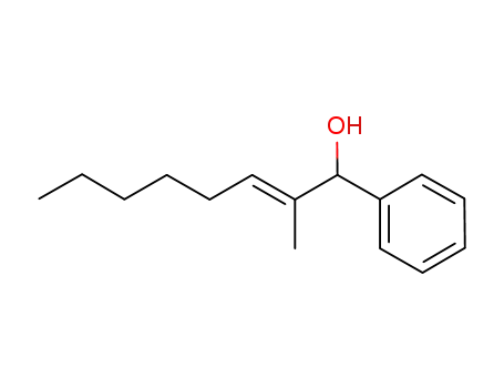 (E)-2-methyl-1-phenyloct-2-en-1-ol