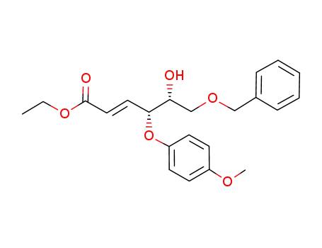 (E,4R,5R)-ethyl 4-(4-methoxyphenoxy)-6-(benzyloxy)-5-hydroxyhex-2-enoate