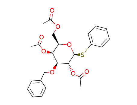 phenyl 2,4,6-tri-O-acetyl-3-O-benzyl-1-thio-β-D-galactopyranoside