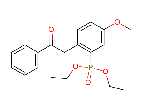 diethyl [5-methoxy-2-(2-oxo-2-phenylethyl)phenyl]phosphonate