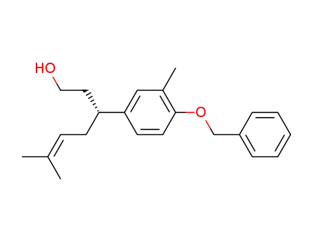 (R)-3-(4-Benzyloxy-3-methyl-phenyl)-6-methyl-hept-5-en-1-ol