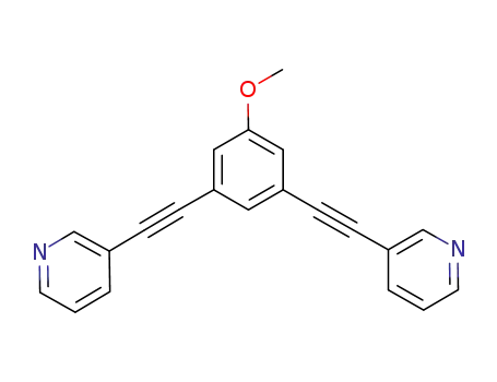 5-methoxy-1,3-bis(pyridin-3-ylethynyl)benzene