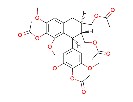 DL-Dimethoxy-isolariciresinol-tetraacetat