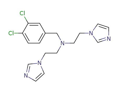 N-(2-(1H-imidazol-1-yl)ethyl)-N-(3,4-dichlorobenzyl)-2-(1H-imidazol-1-yl)ethanamine