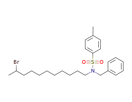 N-benzyl-N-(10-bromoundecyl)-p-toluenesulfonamide