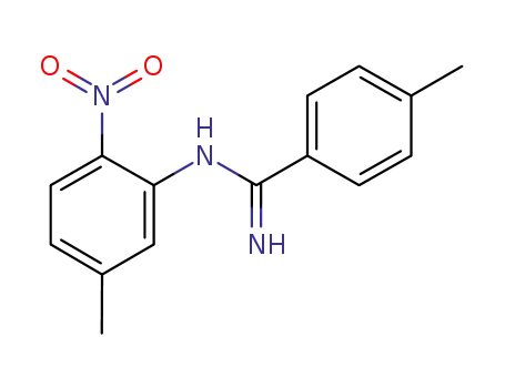 4-methyl-N-(5-methyl-2-nitrophenyl)benzene carboximidamide