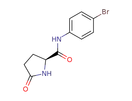 (2S)-5-oxo-2-(4-bromoanilinocarbonyl)pyrrolidine