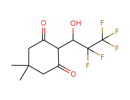 2-(1-hydroxy-2,2,3,3,3-pentafluoropropyl)-5,5-dimethylcyclohexane-1,3-dione