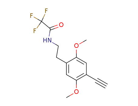 Acetamide, N-[2-(4-ethynyl-2,5-dimethoxyphenyl)ethyl]-2,2,2-trifluoro-
