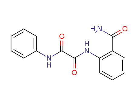 <i>N</i>-(2-carbamoyl-phenyl)-<i>N</i>'-phenyl-oxalamide