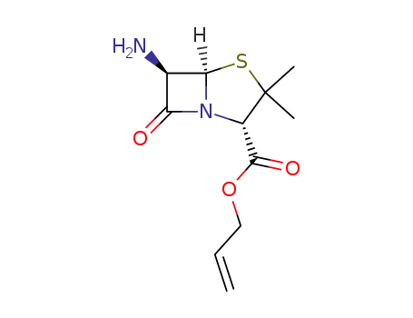 (2S,5R,6R)-6-Amino-3,3-dimethyl-7-oxo-4-thia-1-aza-bicyclo[3.2.0]heptane-2-carboxylic acid allyl ester