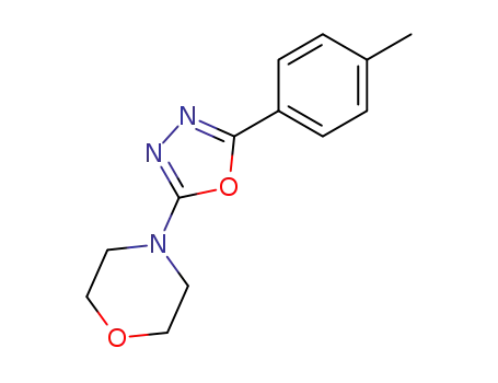 4-[5-(4-methylphenyl)-1,3,4-oxadiazol-2-yl]morpholine