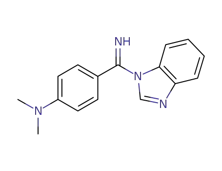 4-[1H-benzimidazol-1-yl(imino)methyl]-N,N-dimethylaniline