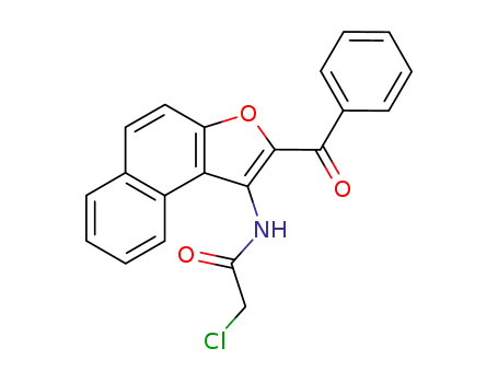 Acetamide, N-(2-benzoylnaphtho[2,1-b]furan-1-yl)-2-chloro-
