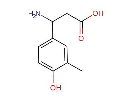 3-Amino-3-(4-hydroxy-3-methylphenyl)propanoic acid
