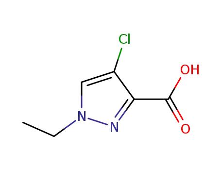 4- 클로로 -1- 에틸 -1H- 피라 졸 -3- 카복실산