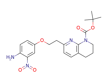 4-[2-(5,6,7,8-tetrahydro[1,8]naphthyridin-2-yl)ethoxy]-2-nitroaniline