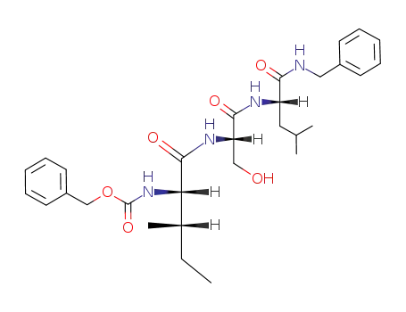L-Leucinamide,
N-[(phenylmethoxy)carbonyl]-L-isoleucyl-L-seryl-N-(phenylmethyl)-