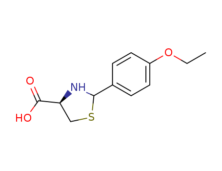 2-(4-ETHOXY-PHENYL)-THIAZOLIDINE-4-CARBOXYLIC ACID