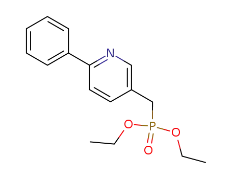 diethyl (2-phenylpyridin-5-yl)methylphosphonate