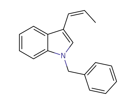 1-benzyl-3-((Z)-prop-1-enyl)-1H-indole