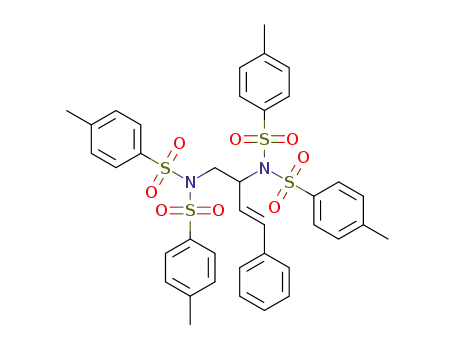(E)-N,N'-(4-phenylbut-3-ene-1,2-diyl)bis(4-methyl-N-tosylbenzenesulfonamide)