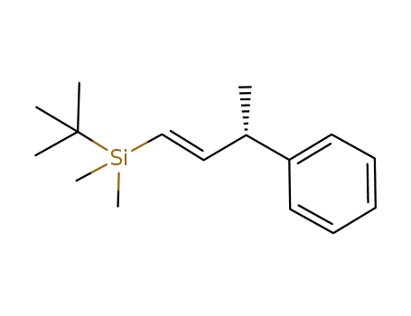 (-)-(3S,1E)-[tert-butyl(dimethyl)(3-phenyl-but-1-enyl)]silane