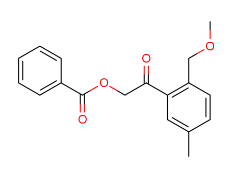 2-(methoxymethyl)-5-methylphenacyl benzoate