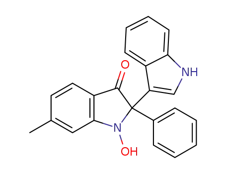 1-hydroxy-2-(1H-indol-3-yl)-6-methyl-2-phenylindolin-3-one
