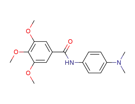 Molecular Structure of 60634-68-6 (4'-Dimethylamino-3,4,5-trimethoxybenzanilide)