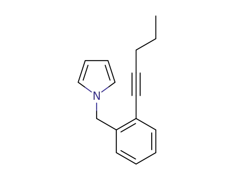 1-(2-pent-1-ynylbenzyl)-1H-pyrrole