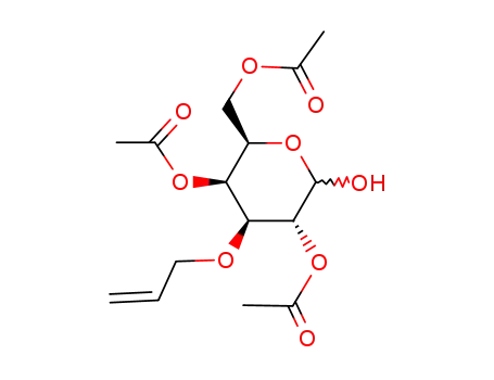 2,4,6-tri-O-acetyl-3-O-allyl-α,β-D-galactopyranose
