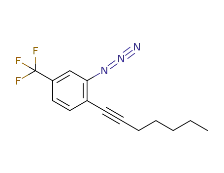 2-azido-1-(hept-1-yn-1-yl)-4-(trifluoromethyl)benzene
