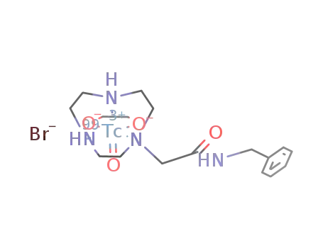 [<sup>(99)</sup>TcO(ethylene glycol)(N-benzyl-2-(1,4,7-triazononan-1-yl)acetamide)]Br