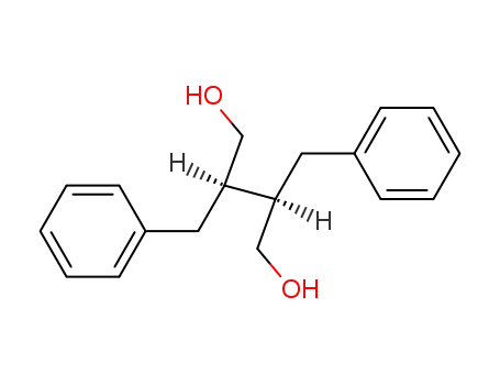 Molecular Structure of 101787-58-0 (2,3-dibenzylbutane-1,4-diol)