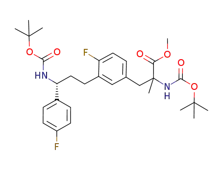 C<sub>30</sub>H<sub>40</sub>F<sub>2</sub>N<sub>2</sub>O<sub>6</sub>
