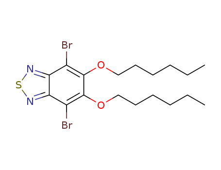 4,7-dibroMo-5,6-bis(hexyloxy)benzo[c][1,2,5]thiadiazole