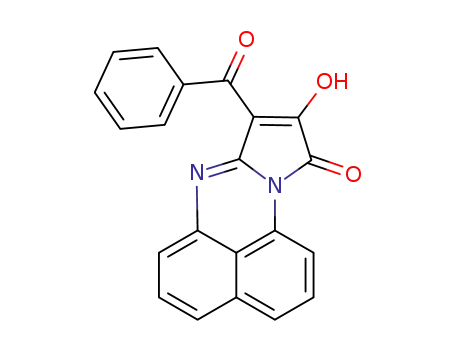 8-benzoyl-9-hydroxy-10H-pyrrolo[1,2-a]perimidin-10-one