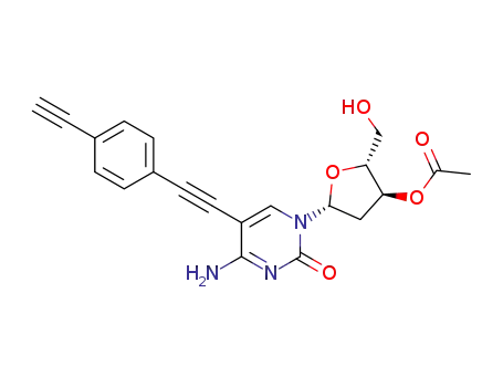 3'-O-acetyl-5-(2-(4-ethynylphenyl)ethynyl)-2'-deoxycytidine