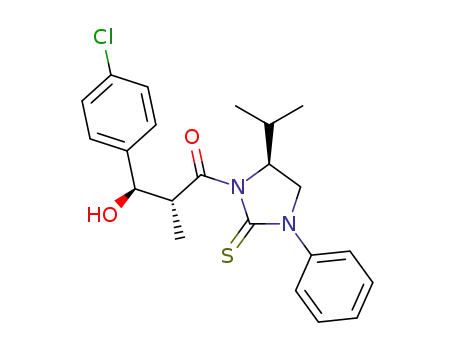 (2R,3R)-3-(4-chlorophenyl)-3-hydroxy-1-[(S)-5-isopropyl-3-phenyl-2-thioxoimidazolidin-1-yl]-2-methylpropan-1-one