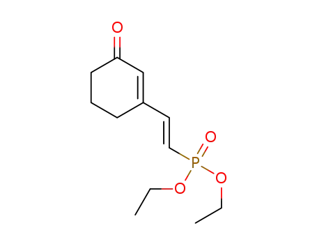 (E)-diethyl 2-(3-oxocyclohex-1-enyl)vinylphosphonate